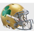 Helmets, Full Size Helmet: Notre Dame Fighting Irish Speed Football Helmet <i>Shamrock</i>