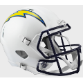 Helmets, Full Size Helmet: San Diego Chargers 2007 to 2018 Speed Replica Throwback Helmet