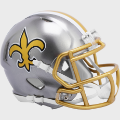 Helmets, Mini Helmets: New Orleans Saints NFL Mini Speed Football Helmet <B>FLASH SALE</B>