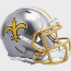 New Orleans Saints NFL Mini Speed Football Helmet <B>FLASH SALE</B>