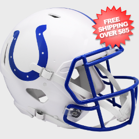 Indianapolis Colts 1995 to 2003 Speed Throwback Football Helmet