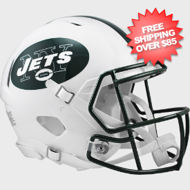 New York Jets 1998 to 2018 Speed Throwback Football Helmet