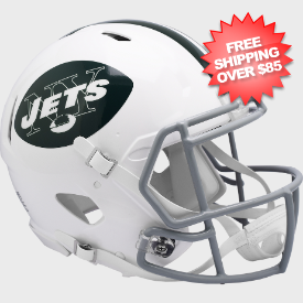 New York Jets 1965 to 1977 Speed Throwback Football Helmet