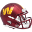 Washington Commanders NFL Mini Speed Football Helmet <B>Anodized Maroon</B>