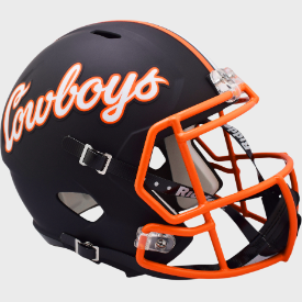 Oklahoma State Cowboys Speed Replica Football Helmet <i>Matte Black</i>