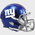 Helmets, Mini Helmets: New York Giants NFL Mini Speed Football Helmet