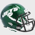 Helmets, Mini Helmets: New York Jets 2019 to 2023 Riddell Mini Speed Throwback Helmet