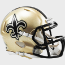 New Orleans Saints NFL Mini Speed Football Helmet