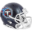 Tennessee Titans 2018 to 2025 Riddell Mini Speed Throwback Helmet