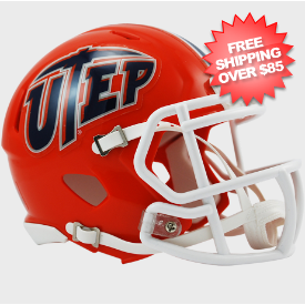 UTEP Miners NCAA Mini Speed Football Helmet