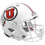 Utah Utes Speed Football Helmet <i>White</i>