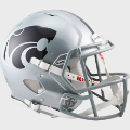 Helmets, Full Size Helmet: Kansas State Wildcats Speed Football Helmet