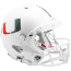 Miami Hurricanes Speed Football Helmet