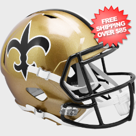 New Orleans Saints 1976 to 1999 Speed Replica Throwback Helmet