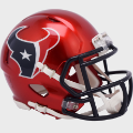 Helmets, Mini Helmets: Houston Texans Riddell Mini Helmet <i>2022 Alternate On-Field</i>