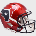 Helmets, Full Size Helmet: Houston Texans Speed Football Helmet <i>2022 Alternate On-Field</i>