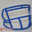Bulk Mini Speed Z2BD Facemask Royal Blue Qty 24