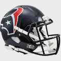 Helmets, Full Size Helmet: Houston Texans 2002 to 2023 Speed Throwback Football Helmet