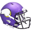 Minnesota Vikings Speed Football Helmet <I>Satin Purple</I>