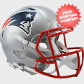 Helmets, Full Size Helmet: New England Patriots Speed Football Helmet