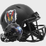 Air Force Falcons NCAA Mini Speed Football Helmet <B>Ghostrider</B>