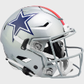 Helmets, Full Size Helmet: Dallas Cowboys 1976 SpeedFlex Throwback Football Helmet