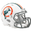 Miami Dolphins NFL Mini Speed Football Helmet <i>Tribute</i>