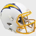 Helmets, Full Size Helmet: Los Angeles Chargers Speed Replica Football Helmet <i>Color Rush Royal</i>