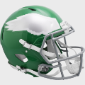 Helmets, Full Size Helmet: Philadelphia Eagles Speed Football Helmet <i>2023 Kelly Green</i>