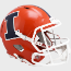 Illinois Fighting Illini Speed Replica Football Helmet <i>Orange</i>