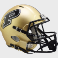 Helmets, Full Size Helmet: Purdue Boilermakers Speed Replica Football Helmet <i>Gold</i>