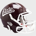 Helmets, Full Size Helmet: Mississippi State Bulldogs Speed Replica Football Helmet <i>Script</i>