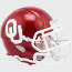 Oklahoma Sooners NCAA Mini Speed Football Helmet