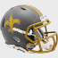 New Orleans Saints NFL Mini Speed Football Helmet <B>SLATE SALE</B>