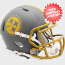 Pittsburgh Steelers NFL Mini Speed Football Helmet <B>SLATE</B>