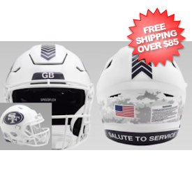 Arizona Cardinals NFL Mini Speed Football Helmet <B>SALUTE TO SERVICE 3</B>