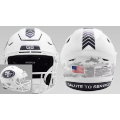 Helmets, Full Size Helmet: Philadelphia Eagles Replica Speed Football Helmet <B>SALUTE TO SERVICE 3</B...