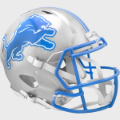 Helmets, Full Size Helmet: Detroit Lions Speed Football Helmet