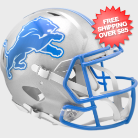 Detroit Lions Speed Football Helmet <i>2024 NEW Primary</i>