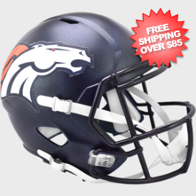 Denver Broncos Speed Replica Football Helmet <i>2024 NEW Primary</i>