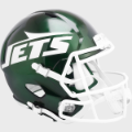 Helmets, Full Size Helmet: New York Jets Speed Replica Football Helmet