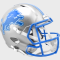 Helmets, Full Size Helmet: Detroit Lions Speed Replica Football Helmet <i>2024 NEW Primary</i>