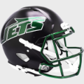 Helmets, Full Size Helmet: New York Jets Speed Football Helmet <B>2024 Alternate On-Field</B>