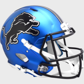 Detroit Lions Speed Football Helmet <i>2024 Alternate On-Field</i>