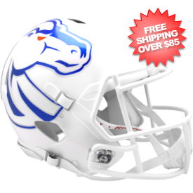 Boise State Broncos Speed Football Helmet <i>White</i>