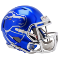 Helmets, Mini Helmets: Boise State Broncos NCAA Mini Speed Football Helmet <b>Blue Metallic</b>