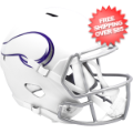 Helmets, Full Size Helmet: Minnesota Vikings Speed Replica Football Helmet <i>2024 NEW</i>