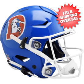 Denver Broncos 1975 to 1996 SpeedFlex Throwback Football Helmet