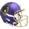 Helmets, Full Size Helmet: Baltimore Ravens Speed Replica Football Helmet <i>2024 Alternate On-Field</...