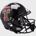 Helmets, Full Size Helmet: Texas Tech Red Raiders Speed Replica Football Helmet <i>2024</i>